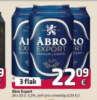 Åbro Export Öl