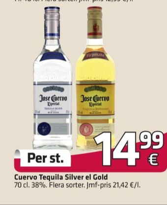 Fleggaard Jose Cuervo Tequila erbjuda