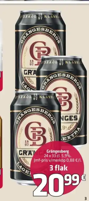 Fleggaard Grängesberg Öl erbjuda
