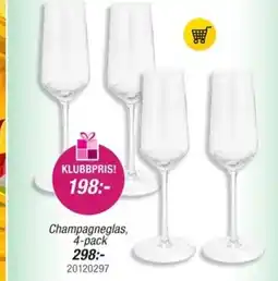 Guldfynd Champagneglas erbjuda