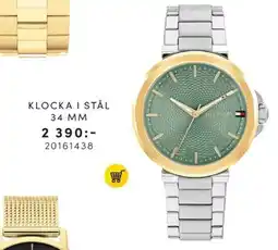 Guldfynd KLOCKA I STÅL 34 MM erbjuda