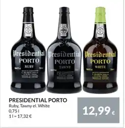 Nielsen Discount PRESIDENTIAL PORTO erbjuda