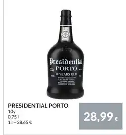 Nielsen Discount PRESIDENTIAL PORTO erbjuda
