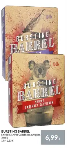 Nielsen Discount Bursting barrel erbjuda