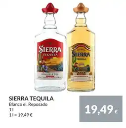 Nielsen Discount Sierra tequila erbjuda
