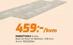 Järnia Parkettgolv erbjuda