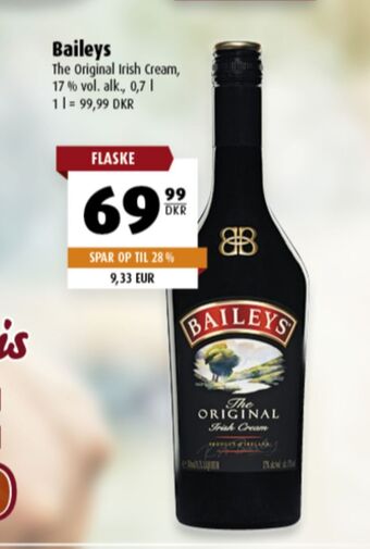 Scandinavian Park Baileys Cafélikör erbjuda