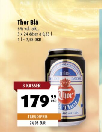 Scandinavian Park Blå Thor Öl erbjuda
