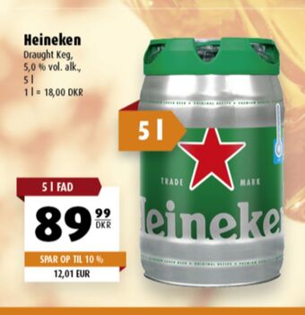 Scandinavian Park Heineken Öl erbjuda