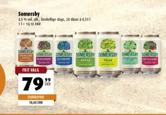 Scandinavian Park Somersby RTD-Cider erbjuda