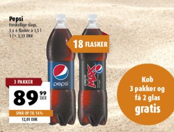 Scandinavian Park Pepsi Max Läskedryck erbjuda
