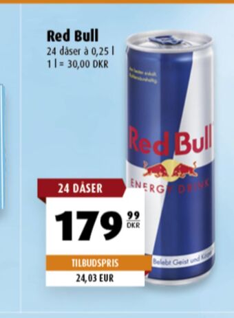 Scandinavian Park Red Bull Energidryck erbjuda