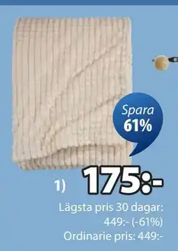 JYSK HAGTORN sängöverkast, SEK 175 erbjuda