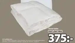 JYSK ALTA andfjädertäcke, SEK 375 erbjuda