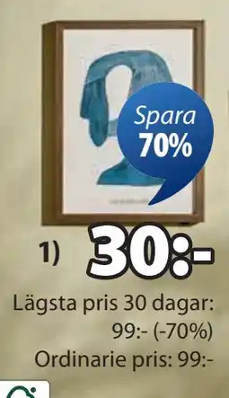 JYSK TORD fotoram, SEK 30 erbjuda