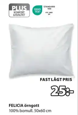 JYSK FELICIA örngott, SEK 25 erbjuda