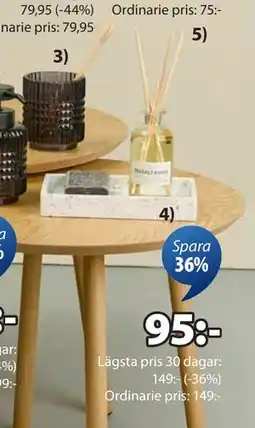 JYSK BILLSTA bricka, SEK 95 erbjuda