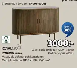 JYSK LYNGVIG skänk erbjuda