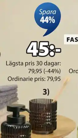 JYSK ROTEBERG tandborsthållare, SEK 45 erbjuda