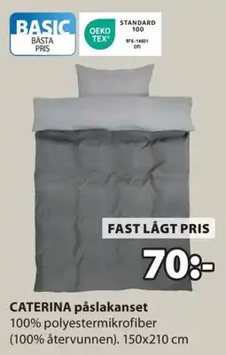 JYSK CATERINA påslakanset, SEK 70 erbjuda