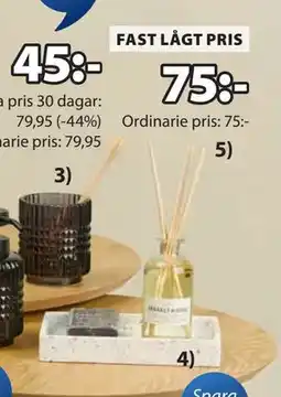 JYSK MOHEDA doftpinnar, SEK 75 erbjuda