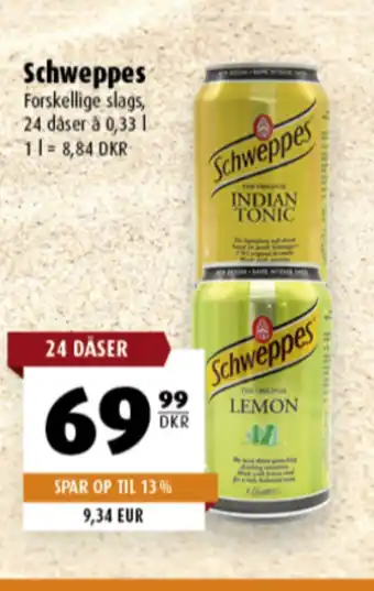 Scandinavian Park Schweppes Tonic erbjuda