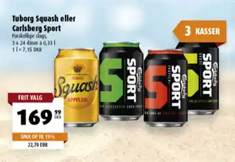 Scandinavian Park Carlsberg Sport Läskedryck erbjuda