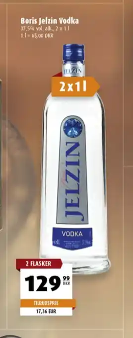 Scandinavian Park Jelzin Vodka erbjuda