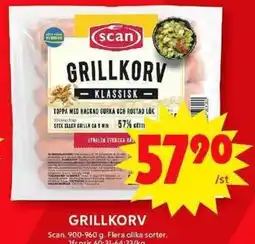 ICA Maxi Grillkorv erbjuda