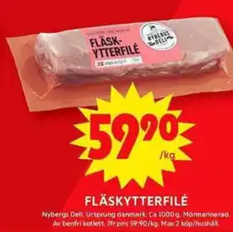 ICA Maxi Fläskytterfilé erbjuda