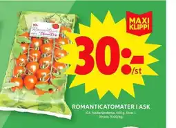 ICA Maxi Romanticatomater i ask erbjuda