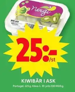 ICA Maxi Kiwibär i ask erbjuda