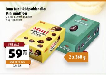 Scandinavian Park Toms Sköldpadda Chokladask erbjuda
