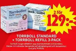 ICA Maxi Torrboll standard + torrboll refill erbjuda