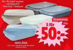 ICA Maxi Matlåda erbjuda