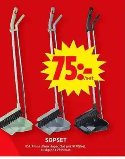 ICA Maxi Sopset erbjuda