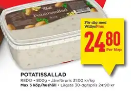 Willys REDO Potatissallad erbjuda