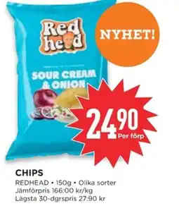 Willys REDHEAD Chips erbjuda