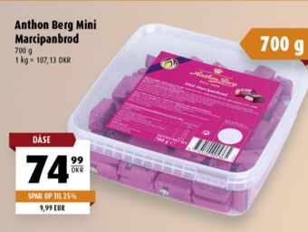 Scandinavian Park Anthon Berg Marsipanbröd erbjuda