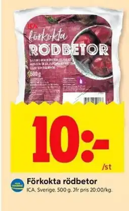 ICA Kvantum ICA Förkokta rödbetor erbjuda