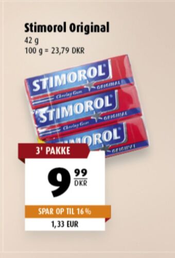 Scandinavian Park Stimorol Tuggummi erbjuda