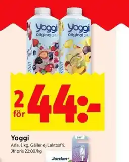 ICA Kvantum ARLA Yoggi erbjuda