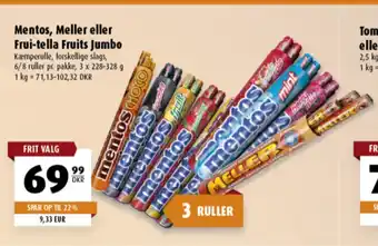 Scandinavian Park Mentos Godis erbjuda
