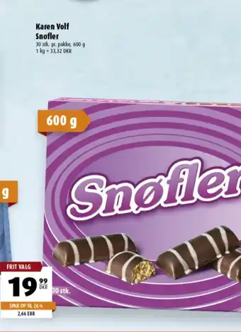 Snøfler Kakor