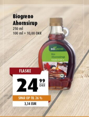 Scandinavian Park Bio Greno Sirap erbjuda