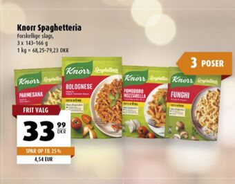 Scandinavian Park Knorr Menymix erbjuda