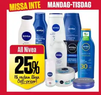 ÖoB All nivea erbjuda