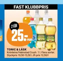 ÖoB Tonic & läsk erbjuda
