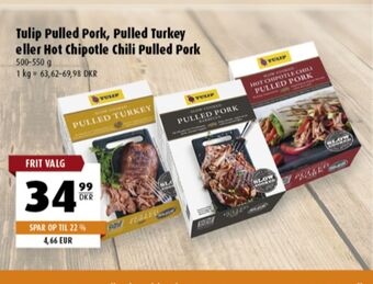 Scandinavian Park Tulip Pulled Turkey erbjuda