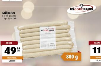 Scandinavian Park Den Gode Slagter Grillkorv erbjuda